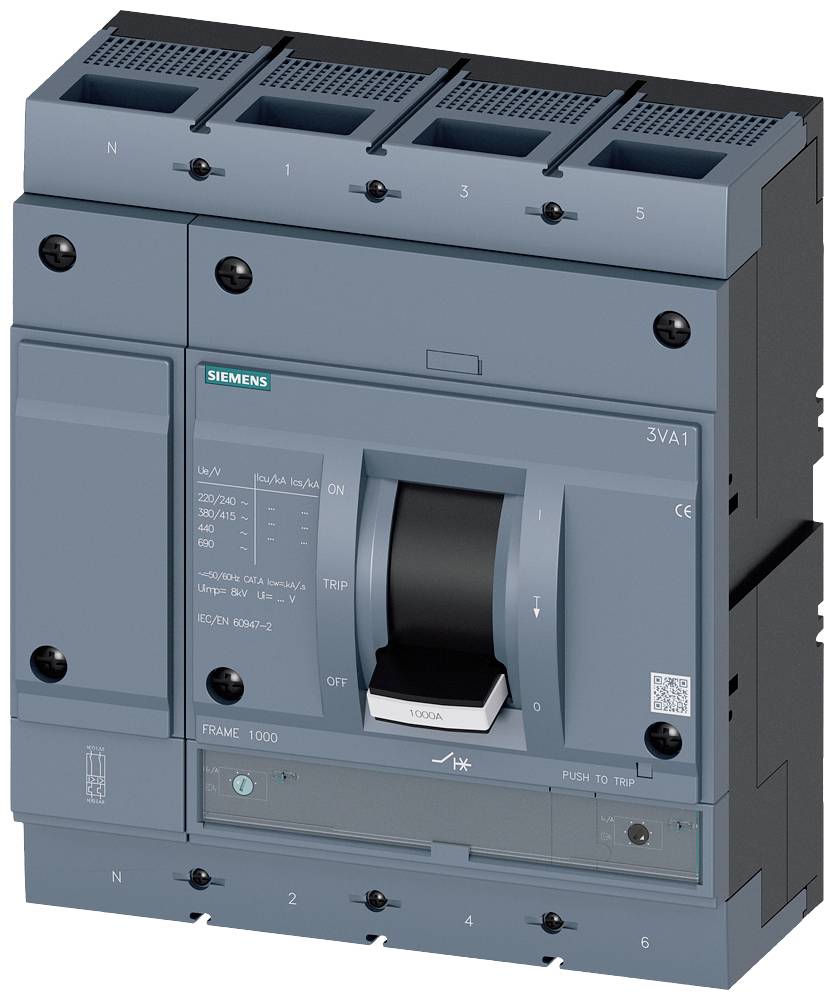 Siemens 3VA1510-6EF42-0BG0 Leistungsschalter 1 St.