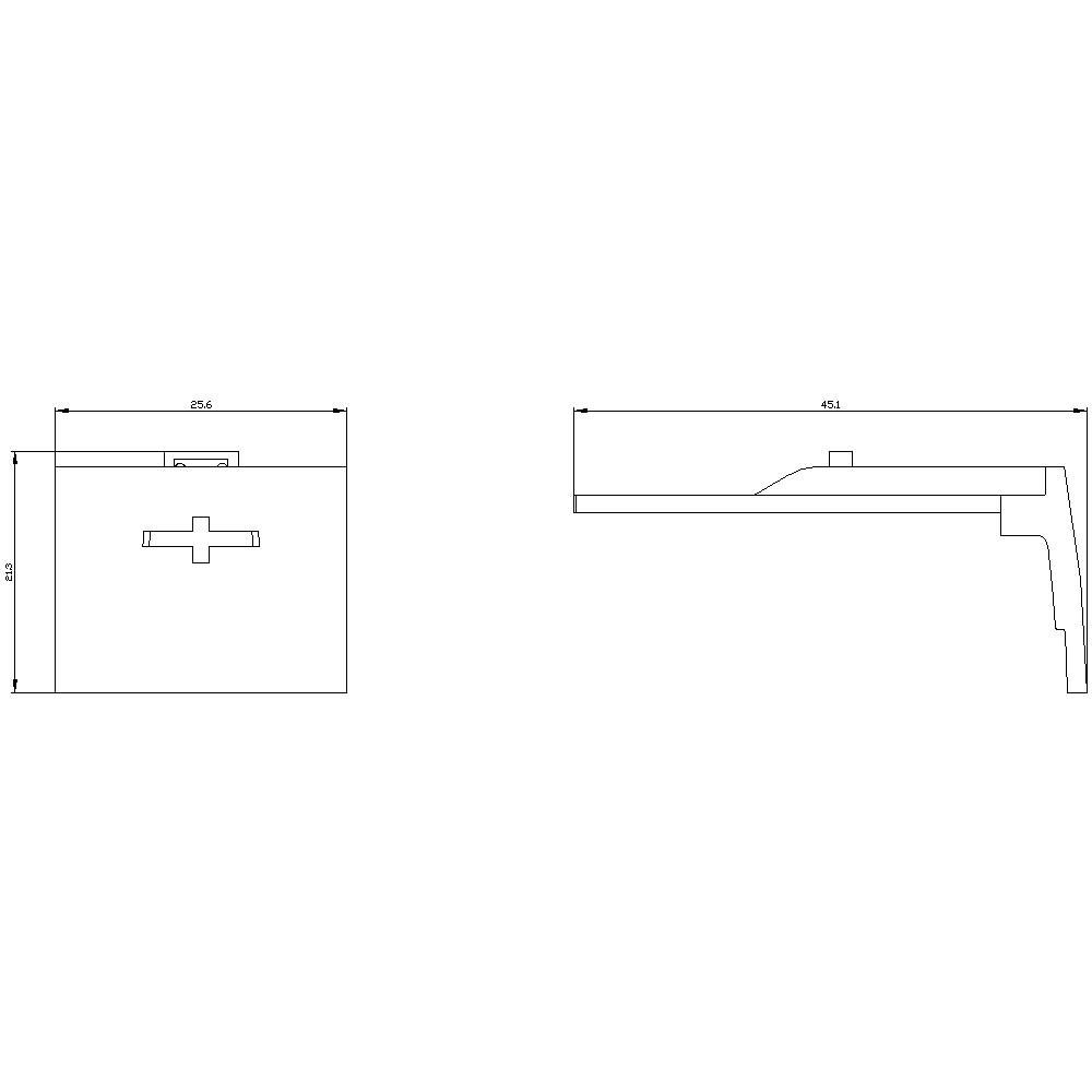 Technische Zeichnung eines Wandboards mit Kantenansicht und Abmessungen: 525 mm Breite, 451 mm Tiefe, 380 mm Höhe.