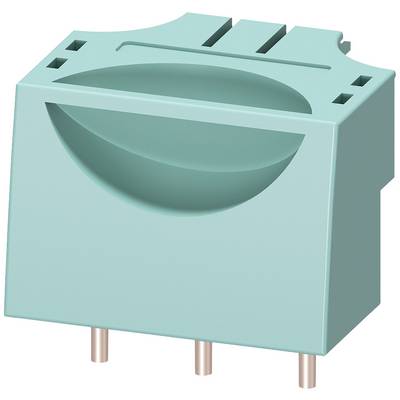 Grüner Kunststoffstecker mit drei Metallstiften, oft genutzt für elektronische Verbindungen in Geräten und Schaltungen.
