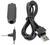 USB-Kabel, Reinigungswerkzeug und Schutzkappe für Hörgerät.