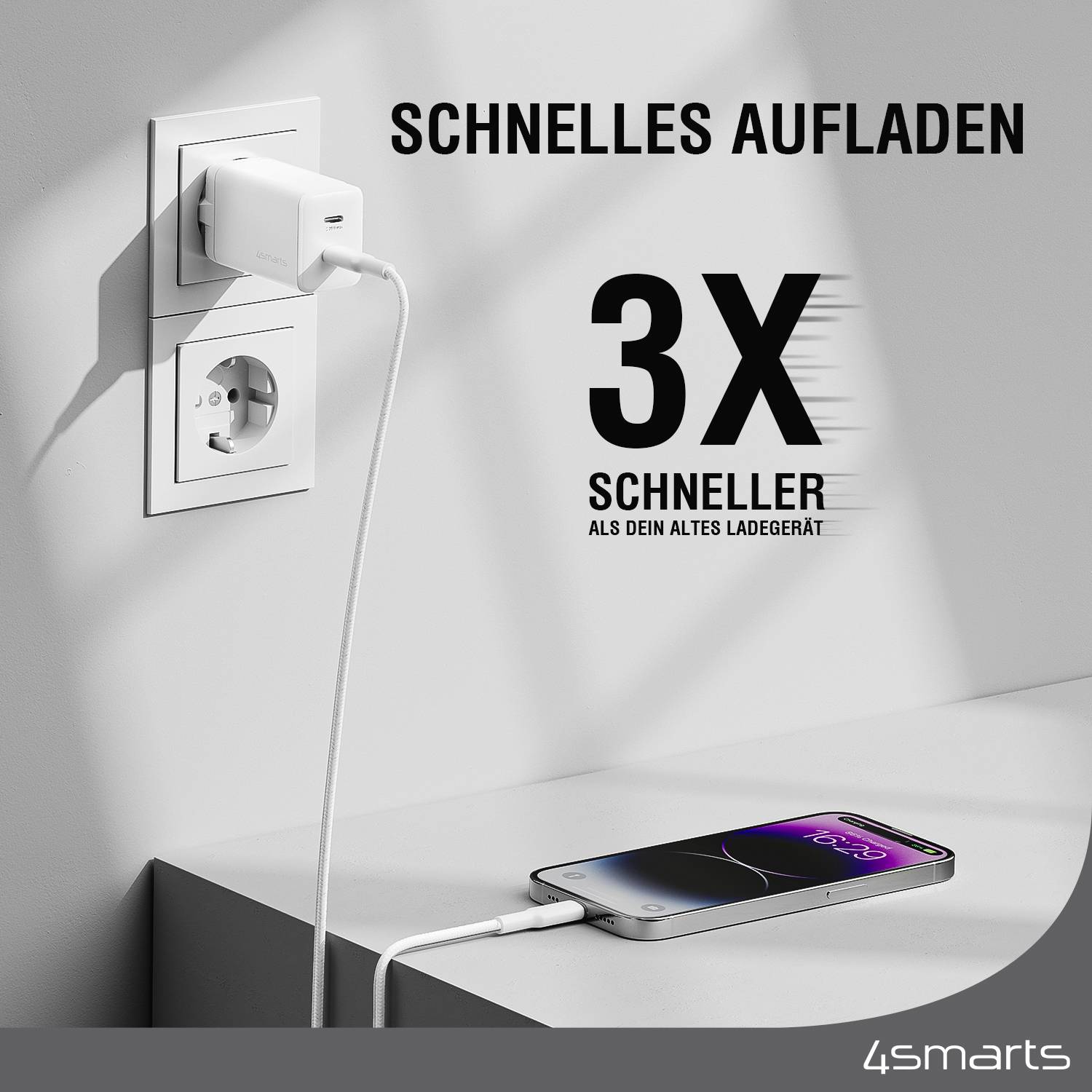 4smarts 540400, Indoor, AC, Weiß-7