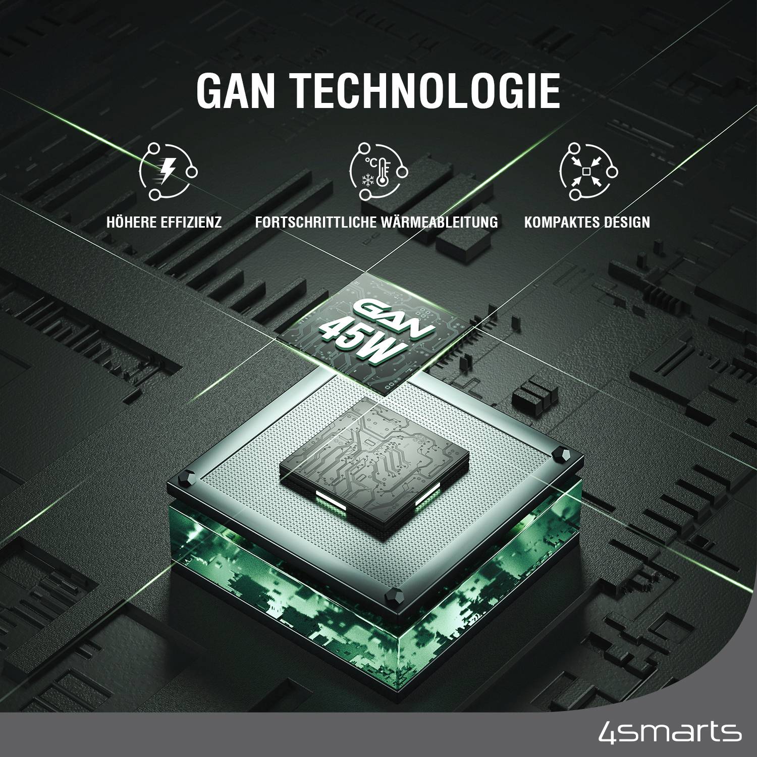 4smarts 540400, Indoor, AC, Weiß-8