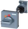 Siemens 3RV29261B Türkupplungsdrehantrieb für Leistungsschalter, S00...S3, 130 mm Welle schwarz Drehantrieb 1 St.