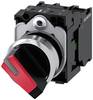 Siemens 3SU11522BF201MA0 3SU1152-2BF20-1MA0 Knebelschalter Schaltpositionen 2 1 x 90 ° 1 St.