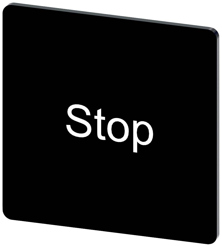 Siemens 3SU1900-0AE16-0DS0 3SU19000AE160DS0 Bezeichnungsschild 10 St.