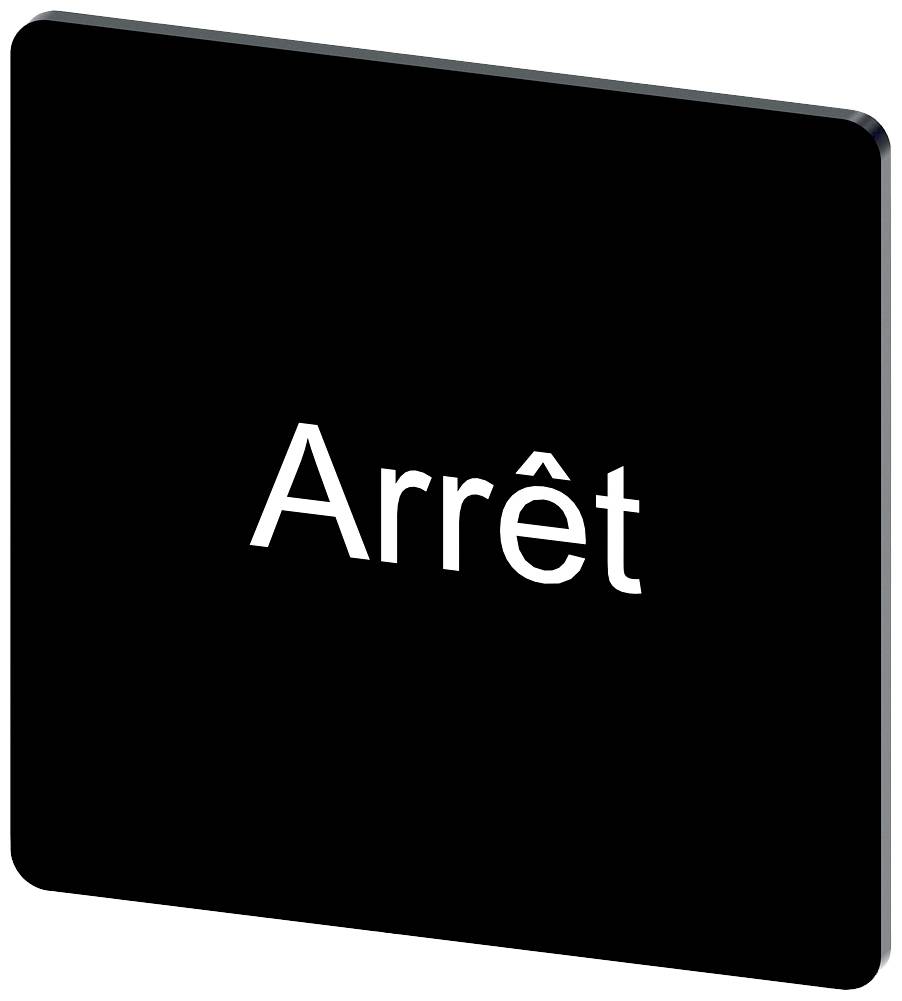 Siemens 3SU1900-0AE16-0GB0 3SU19000AE160GB0 Bezeichnungsschild 10 St.