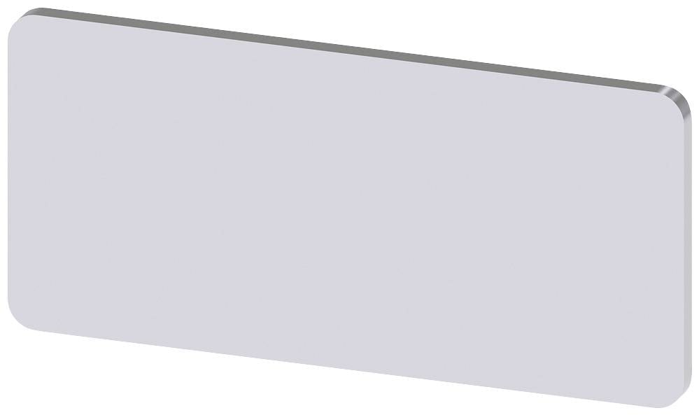 Siemens 3SU1900-0AC81-0AA0 3SU19000AC810AA0 Bezeichnungsschild Silber 10 St.
