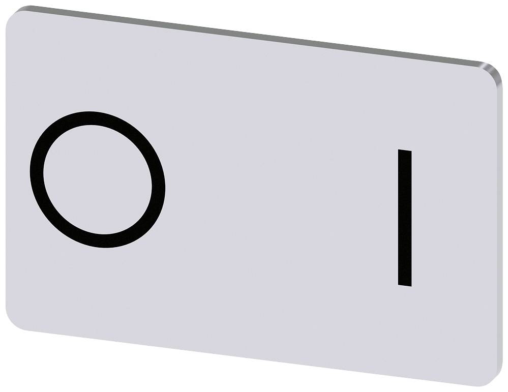 Siemens 3SU1900-0AD81-0QG0 3SU19000AD810QG0 Bezeichnungsschild 10 St.