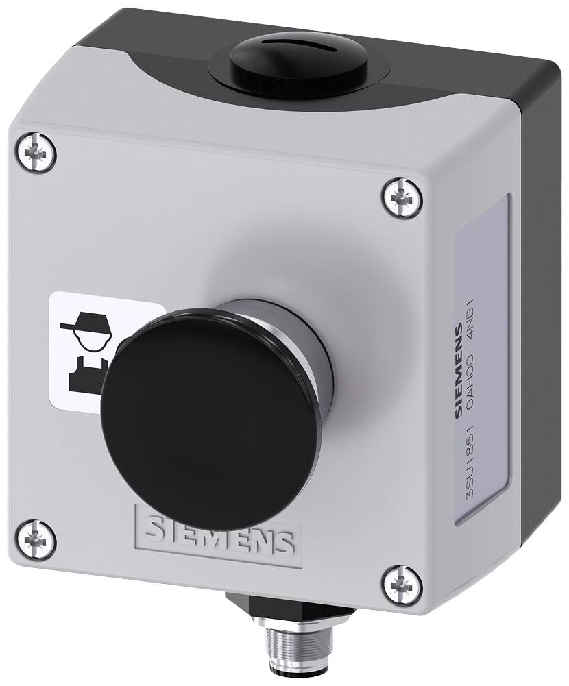 Siemens 3SU1851-0AH00-4NB1 3SU18510AH004NB1 Gehäuse für Befehlsgeräte 1 St.