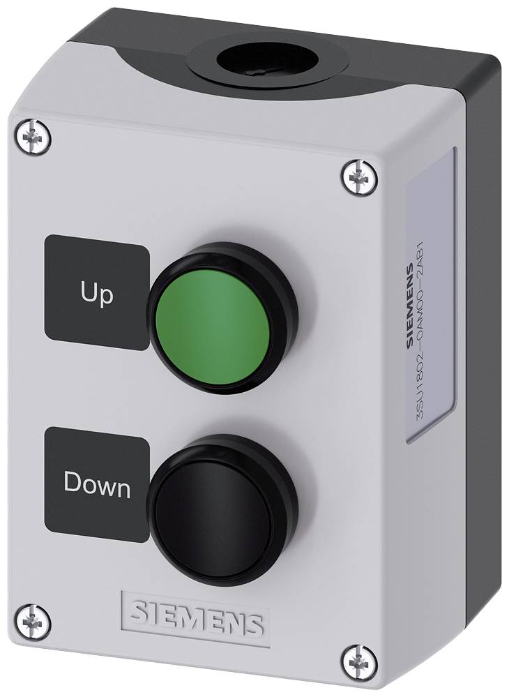 Siemens 3SU1802-0AM00-2AB1 3SU18020AM002AB1 Gehäuse für Befehlsgeräte 1 St.