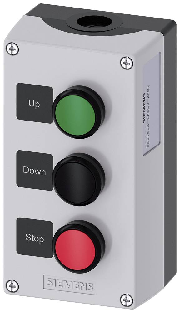 Siemens 3SU1803-0AS00-2AB1 3SU18030AS002AB1 Gehäuse für Befehlsgeräte 1 St.