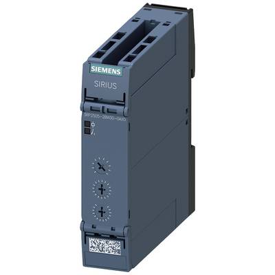 Ein elektrisches Gerät von Siemens mit der Aufschrift 'SIRIUS', mehreren Einstellrädern und einem QR-Code auf der Vorderseite.