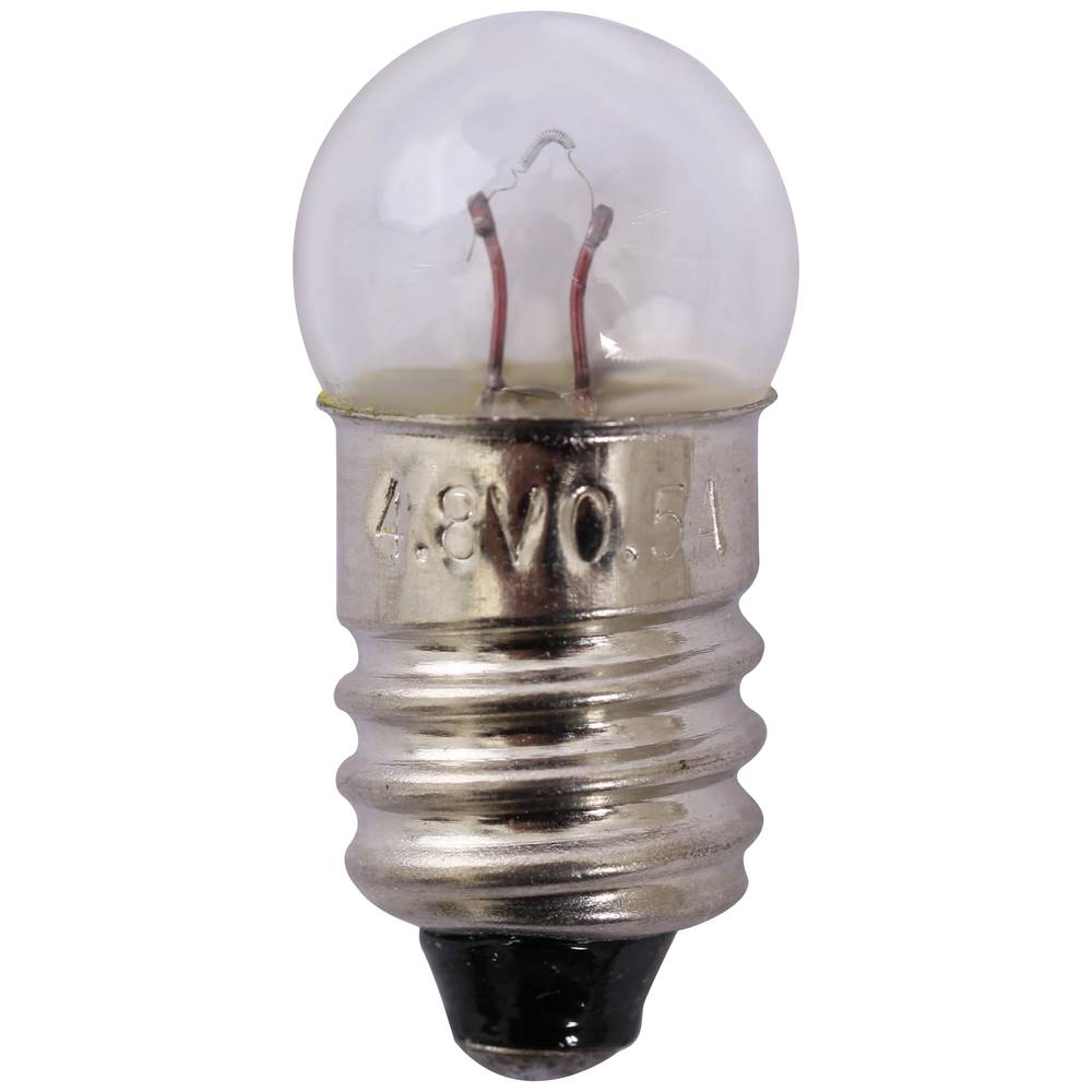Quadrios 22O183 Fietslampje 4.8 V 2.4 W Fitting E10 Wit 1 stuk(s)
