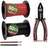 Quadrios 23CW027 Litzensortiment 0.25 mm² Schwarz, Rot 1 Set