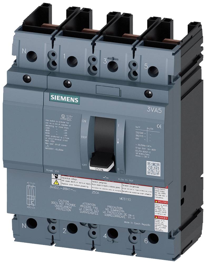 Siemens 3VA5210-1BB41-0AA0 Leistungsschalter 1 St. Piece
