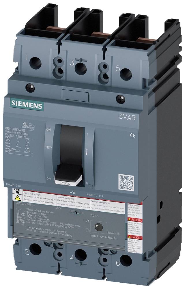 Siemens 3VA5215-6ED31-2AA0 Leistungsschalter 1 St.