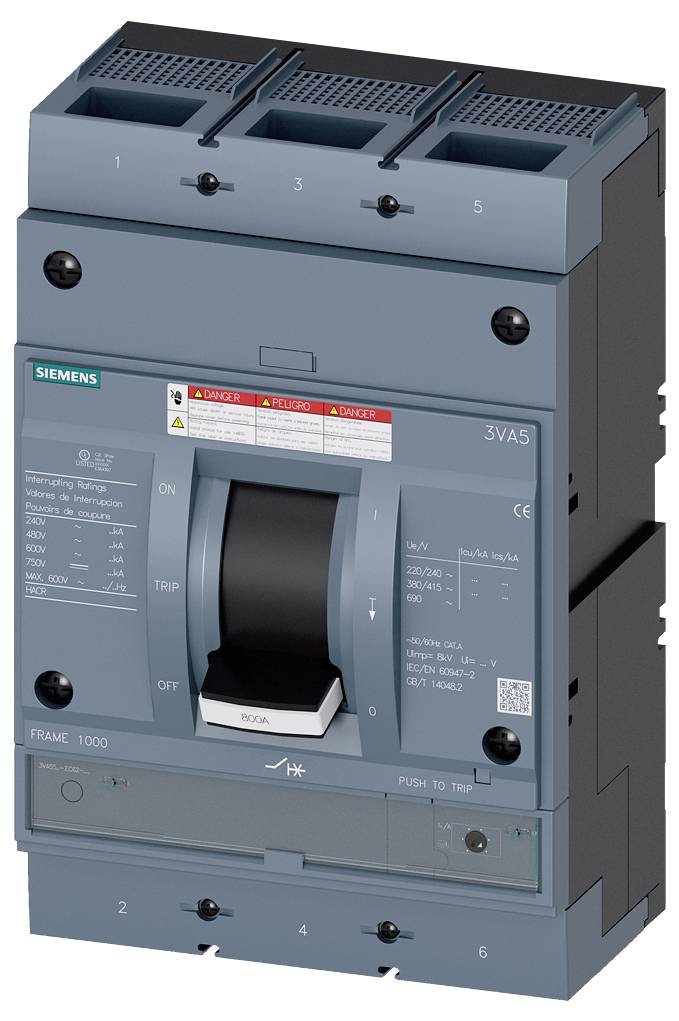 Siemens 3VA5570-6EC32-2AA0 Leistungsschalter 1 St. Piece