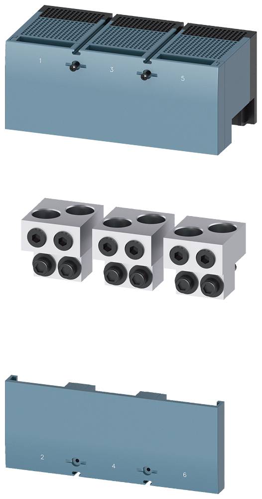 Siemens 3VA9673-0JJ24 Rundleiteranschlussklemme 1 St.
