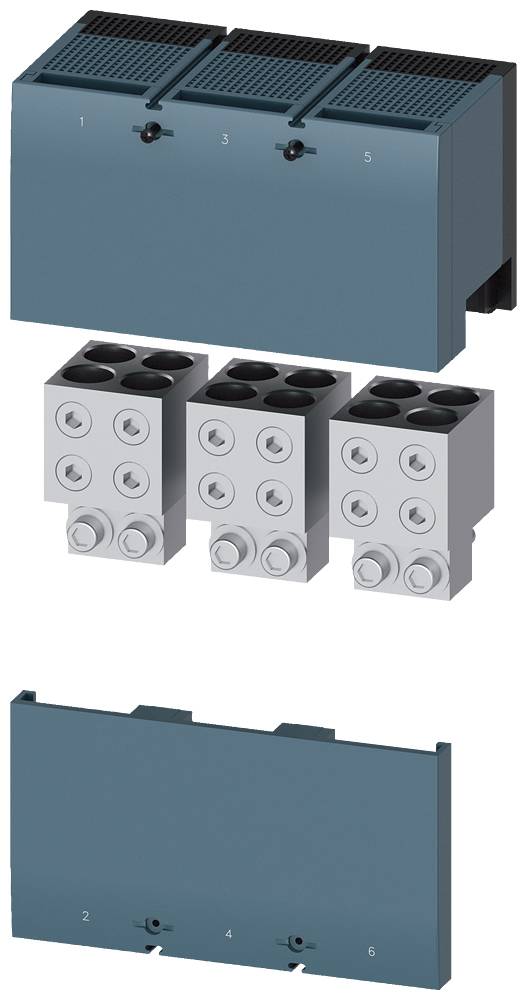 Siemens 3VA9673-0JJ44 Rundleiteranschlussklemme 1 St.