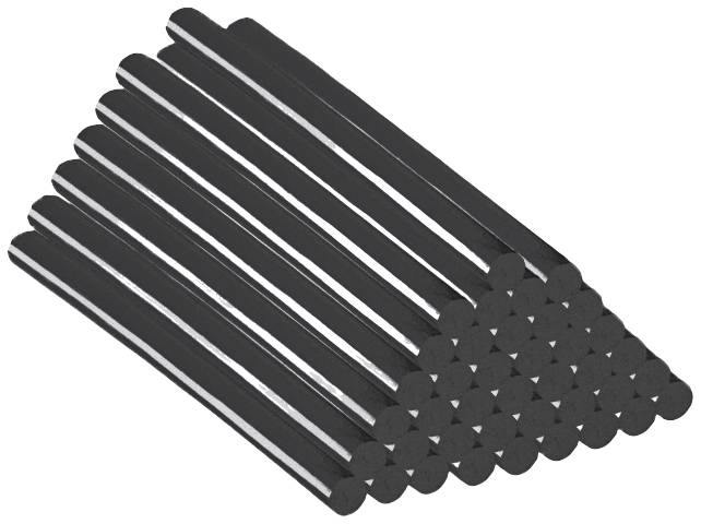 Steinel 087623 Heißklebesticks 11mm 250mm Schwarz 1kg 40St.