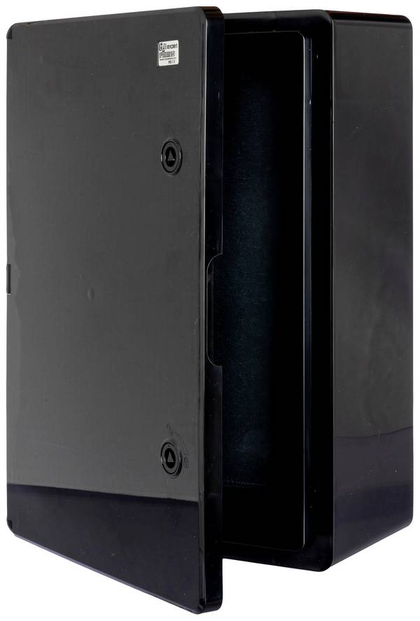 Boxexpert BXPPABSB350500190-F01 Installations-Gehäuse 190 x 350 x 500  ABS Kunststoff Schwarz 1 St.