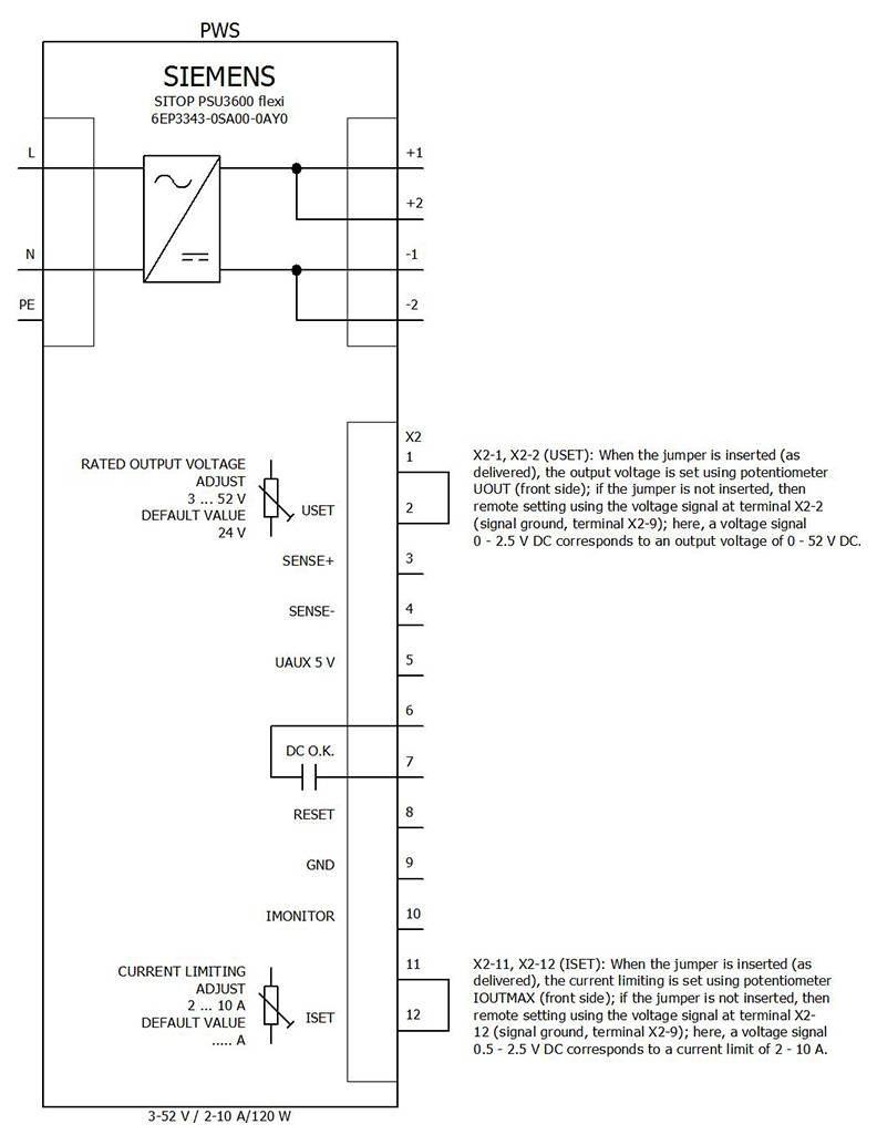 Siemens 6EP33430SA000AY0 Hutschienen-Netzteil (DIN-Rail) Inhalt 1 St.-2