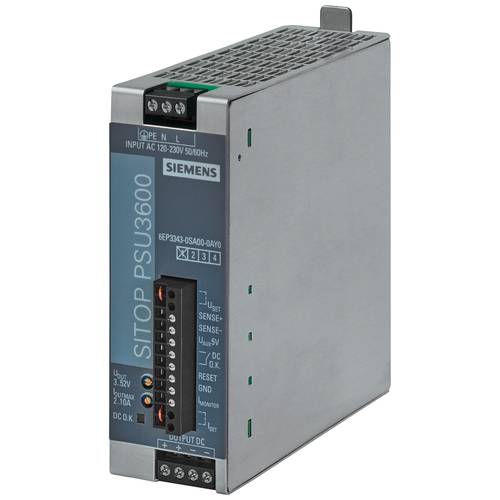 Thumbnail - PSU3600 3-52V10A - Stromversorgung SITOP PSU3600 flexi, 1-phasig DC 3-52 V/10 A, 12