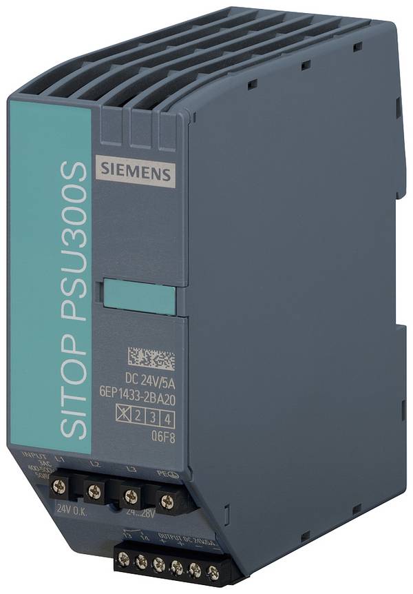 Siemens 6AG14332BA207AA0 Hutschienen-Netzteil (DIN-Rail)  24 V 5 A 120 W   Inhalt 1 St.