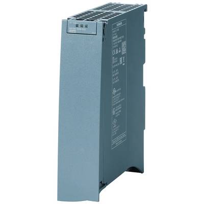 Ein blaues elektrisches Steuergerät mit mehreren Anschlüssen und technischen Spezifikationen auf der Seite.