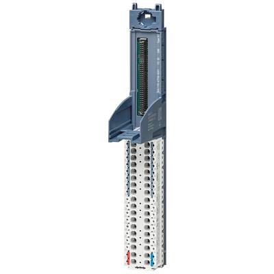 Ein Reihenklemmen-Zeilenprüfadapter von Weidmüller zur Mess- und Prüfleitung. Vertikal angeordnet mit blauen und grauen Bereichen.