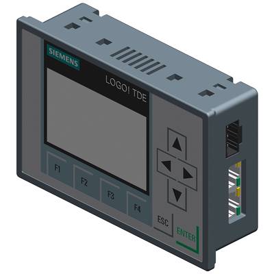 Ein Siemens LOGO! TDE Displaymodul mit Tasten F1 bis F4, ESC und ENTER. Zeigt Informationen und erleichtert die Steuerung.