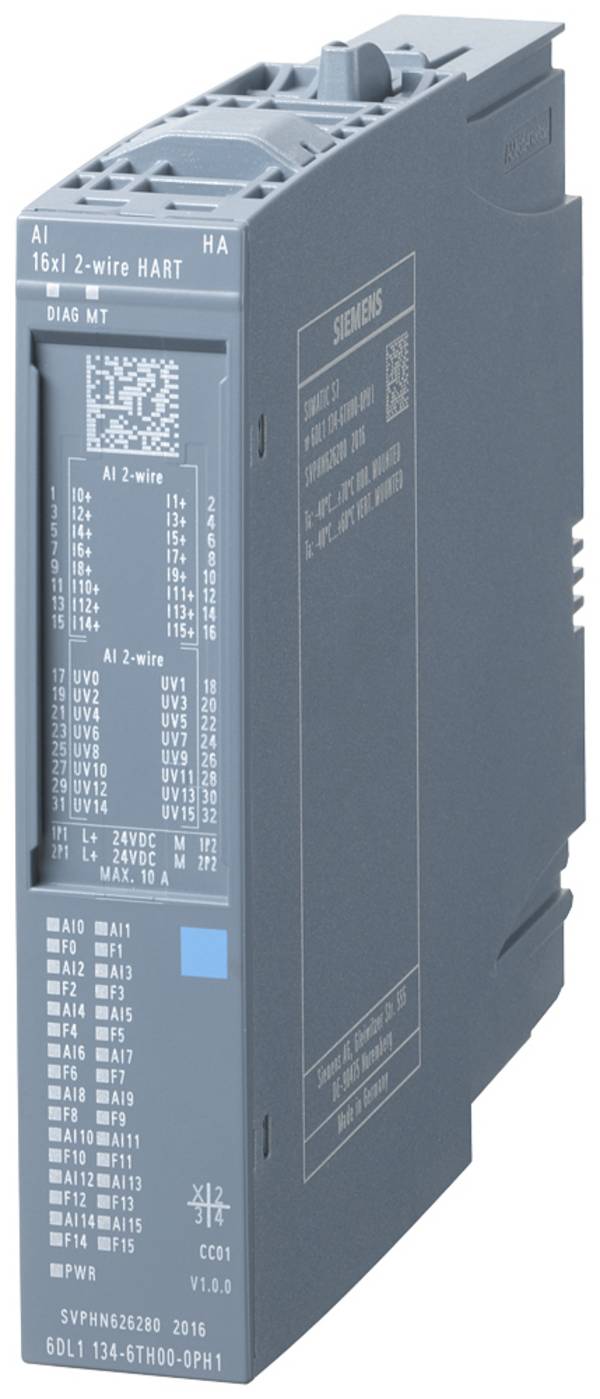 Siemens 6DL1134-6TH00-0PH1 SIMATIC ET 200SP HA AI 16xI 2-wire HART HA