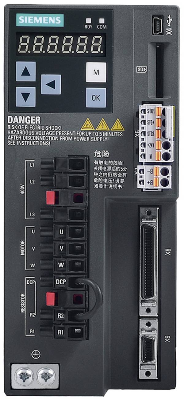 Siemens Frequenzumrichter 6SL3210-5FE11-0UA0 1.0 kW 3phasig