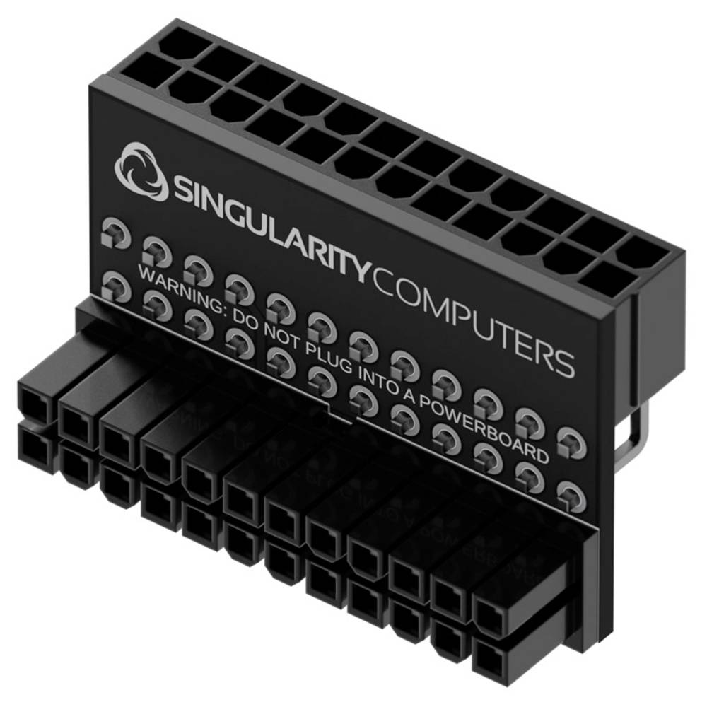 Singularity Computers Stroom Adapter [1x ATX-stroomstekker 24-polig (20+4) 1x ATX-stroombus 24-polig