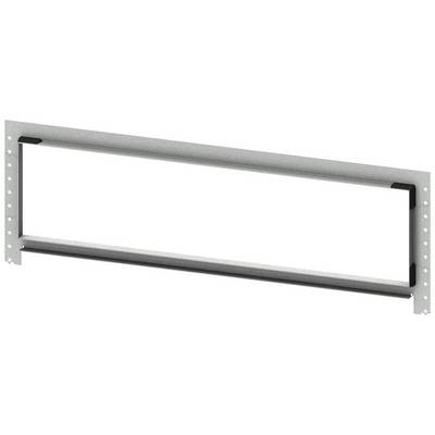Metallrahmen mit rechteckiger Öffnung, geeignet für den Einbau in eine größere Struktur. Sichtbar sind Schraublöcher an den Seiten.