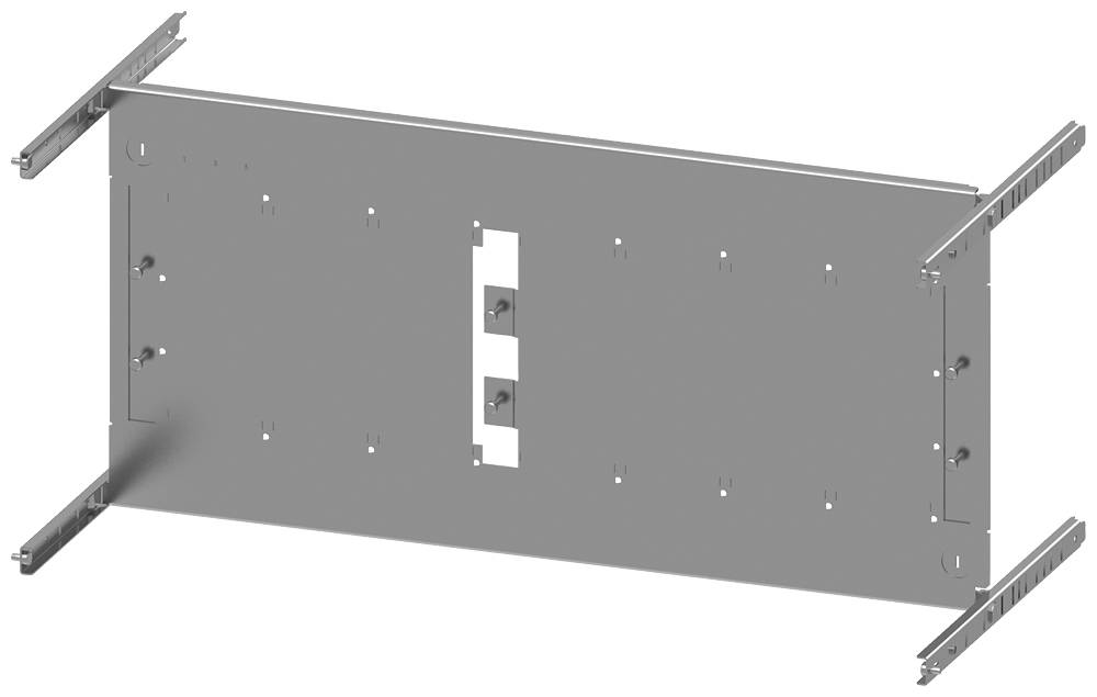 SIVACON S4 Montageplatte 3VA10 (100A), 3-polig, Einbaulage 8US-Aufbau H: 350mm 8PQ6000-8BA40 Siemens Inhalt: 1 St.