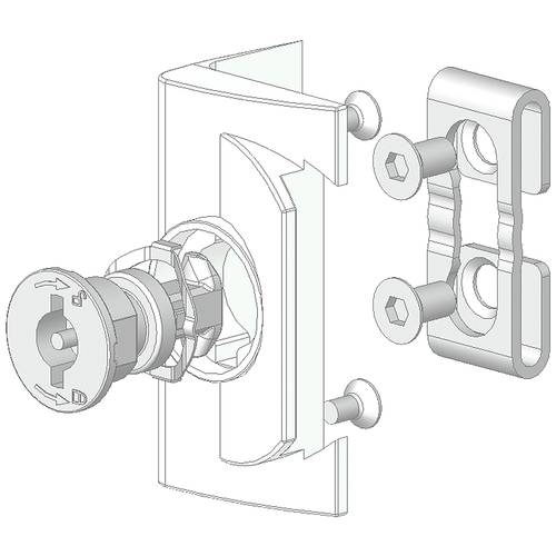 Siemens 8PQ9400-0BA40 8PQ94000BA40 Doppelbartverschluss 1 St.