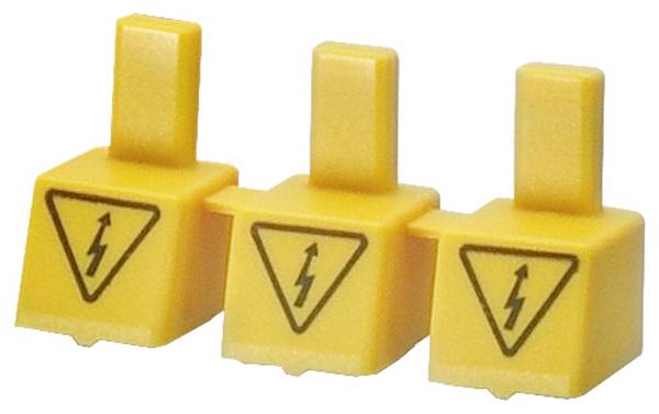 Siemens 5ST36553HG Berührungsschutz, gelb für freie Anschlüsse für Stiftsammelschiene UL 489 Stiftsammelschiene           10 St.