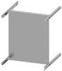 Siemens 8PQ30002BA18 SIVACON S4 Montageplatte, H: 400mm B: 400mm Montageplatte 1 St.