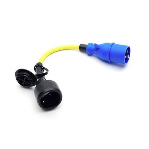 Victron Energy SHP307700260 CEE Stecker auf Schutzkontakt-Kupplung Adapterkabel Kabellänge 2 m