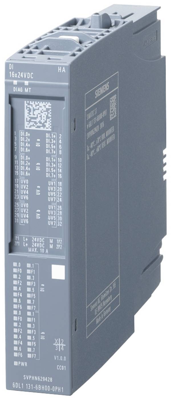 Siemens 6DL1131-6BH00-0PH1 SIMATIC ET 200SP HA DI 16x24VDC HA