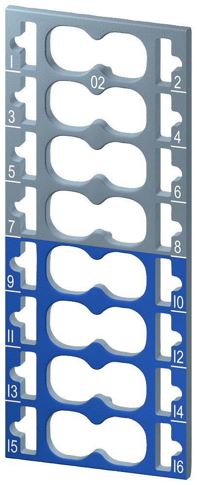 Siemens 6ES71936CP022MA0 6ES7193-6CP02-2MA0 SPS-Farbkodierschild