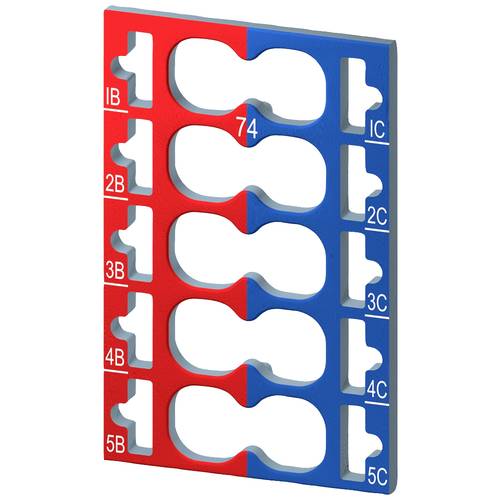 Siemens 6ES71936CP742AA0 6ES7193-6CP74-2AA0 SPS-Farbkodierschild