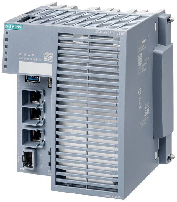 Siemens 6GK5998-3GS00-2AC2 Industrieswitch managed Anzahl Ethernet Ports 3 1 LAN-Übertragungsrate 10 / 100 / 1000 MBit/s