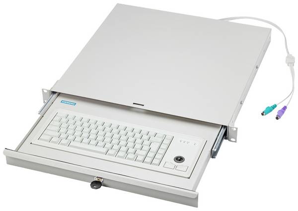 Siemens 6GF6710-3BK PS2 Tastatur Deutsch, QWERTZ  Integrierter Trackball