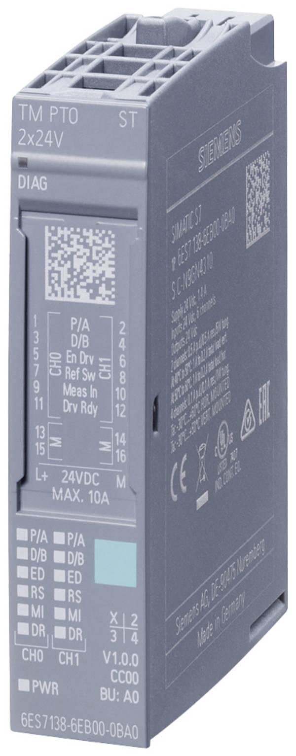 Siemens 6ES7138-6EB00-0BA0 24 V/DC