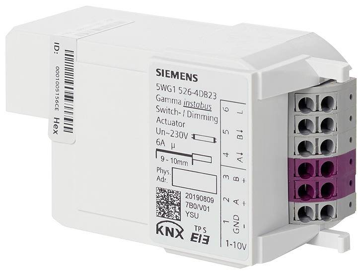 SIEMENS SIEM Schalt-/Dimmaktor 5WG1526-4DB23 RL526D23 2x AC 230V, 10A, 1...10V