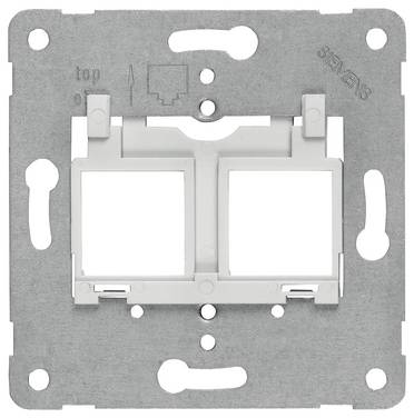 Siemens Schalterprogramm  Einsatz Modular-Jack-Einsatz Delta Grau 5TG20583 1 St.
