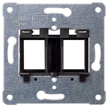 Siemens Schalterprogramm  Einsatz Modular-Jack-Einsatz  Schwarz 5TG2080 1 St.