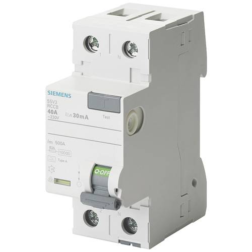 Siemens 5SV31126 5SV3112-6 FI-Schutzschalter